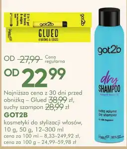 SuperPharm Got2b Dry Shampoo oferta