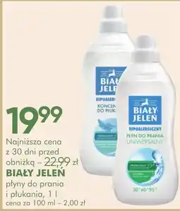SuperPharm Płyny do prania i płukania Biały Jeleń oferta