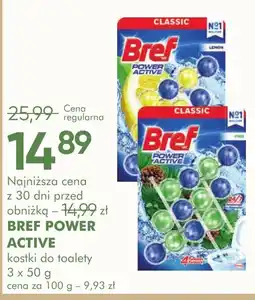 SuperPharm Bref Power Active kostki do toalety oferta