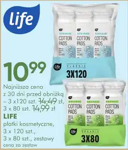 SuperPharm Płatki kosmetyczne, LIFE oferta