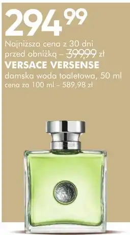 SuperPharm Versace Versense damska woda toaletowa oferta