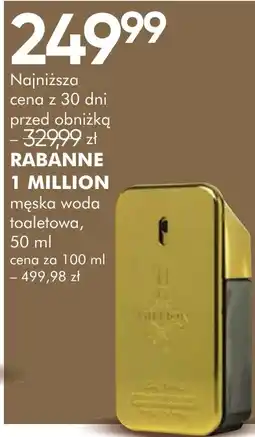 SuperPharm 1 MILLION męska woda toaletowa oferta