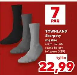 Kaufland Skarpety męskie Townland oferta