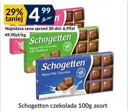 Sużyw Czekolada Schogetten oferta