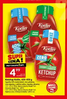 Twój Market Ketchup Kotlin łagodny 60% mniej kalorii oferta