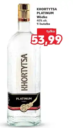 Kaufland Wódka Khortytsa oferta