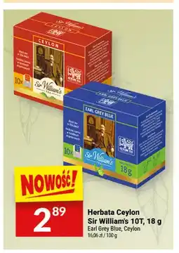 Twój Market Herbata Ceylon Sir William's 10T oferta