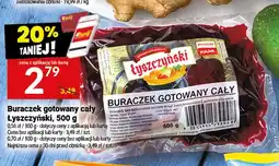 Twój Market Buraczek gotowany cały Łyszczyński oferta