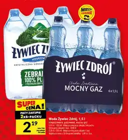 Twój Market Woda niegazowana Żywiec Zdrój oferta