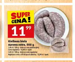 Twój Market Kiełbasa biała surowa extra Białecki Wędzarnia oferta
