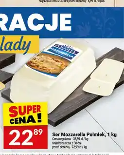 Twój Market Ser mozzarella Polmlek oferta