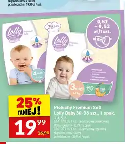 Twój Market Pieluchy Premium Soft Lolly Baby oferta