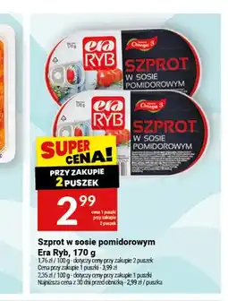 Twój Market Szprot w sosie pomidorowym Era Ryb oferta