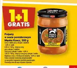 Twój Market Pulpety w sosie pomidorowym Męska Rzecz oferta