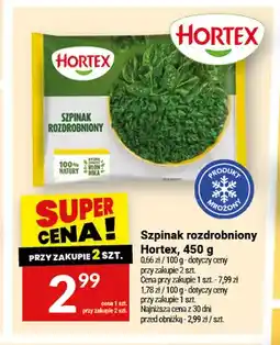 Twój Market Szpinak rozdrobniony Hortex oferta