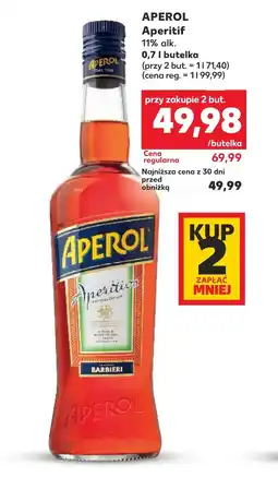 Kaufland Aperitif Aperol oferta