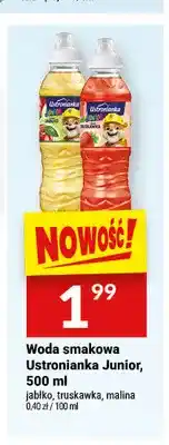 Twój Market Woda smakowa Ustronianka Junior jabłko oferta