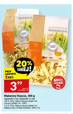 Twój Market Makaron Kopcza tagliatelle 6 mm oferta