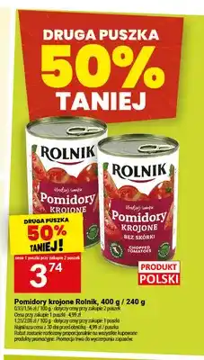 Twój Market Pomidory krojone Rolnik oferta