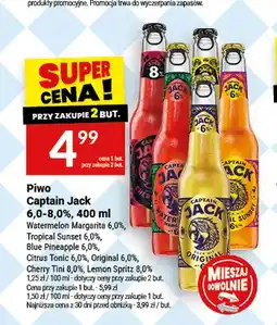 Twój Market Piwo Captain Jack Watermelon Margarita 6,0% oferta