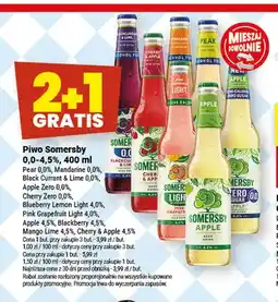 Twój Market Piwo bezalkoholowe Somersby Pear oferta