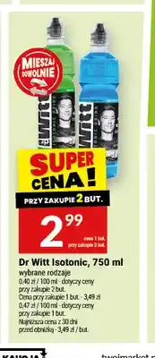 Twój Market Napój izotoniczny Dr Witt Isotonic oferta