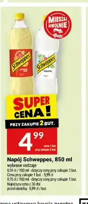 Twój Market Napój gazowany Schweppes oferta
