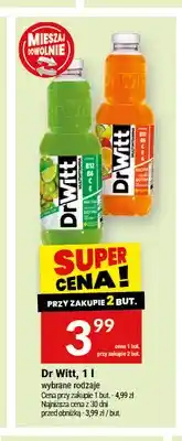 Twój Market Napój Dr Witt oferta