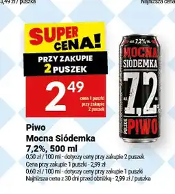 Twój Market Piwo Mocna Siódemka 7,2% oferta