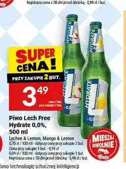 Twój Market Piwo bezalkoholowe Lech Hydrate Lychee & Lemon oferta