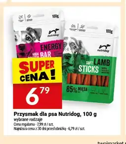 Twój Market Przysmak dla psa Nutridog oferta