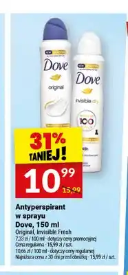 Twój Market Antyperspirant w sprayu Original Dove oferta