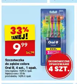 Twój Market Szczoteczka do zębów colors Oral-B 4-pak oferta