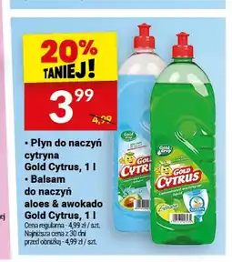 Twój Market Płyn do naczyń cytryna Gold Cytrus oferta