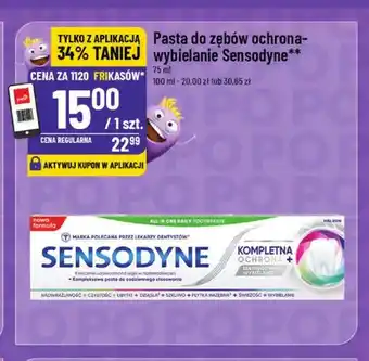 Pasta do zębów ochrona-wybielanie Sensodyne