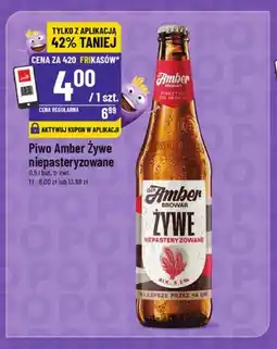 Polomarket Piwo Amber Żywe niepasteryzowane oferta