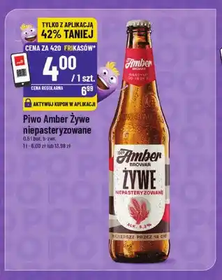 Polomarket Piwo Amber Żywe niepasteryzowane oferta