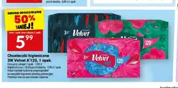 Twój Market Chusteczki higieniczne 3W Velvet oferta