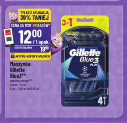 Polomarket Maszynka do golenia Gillette Blue 3 Plus 4-pak oferta