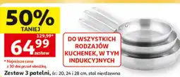 Auchan Zestaw patelni oferta