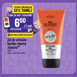Polomarket Żel do włosów bardzo mocny Joanna oferta