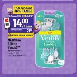 Polomarket Maszynka do golenia Gillette Venus 3 Comfort Sensitive 4-pak oferta