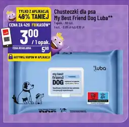 Polomarket Chusteczki dla psa My Best Friend Dog Luba oferta