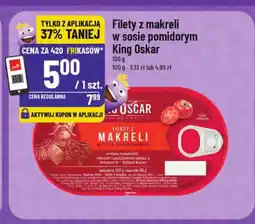 Polomarket Filety z makreli w sosie pomidorowym King Oscar oferta