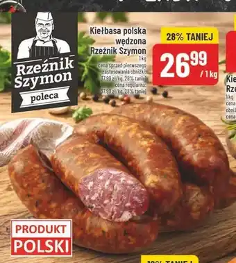 Kiełbasa polska wędzona Rzeźnik Szymon