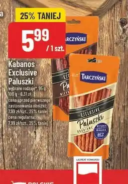 Polomarket Kabanos Exclusive Paluszki drobiowe Tarczyński oferta
