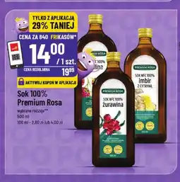 Polomarket Sok Premium Rosa imbir z cytryną 100% oferta