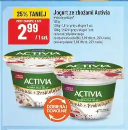 Polomarket Jogurt ze zbożami Activia jabłko i ziarna oferta