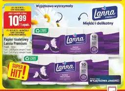 Polomarket Papier toaletowy Lanna Premium 10-pak oferta