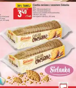 Polomarket Ciastka owsiane z sezamem Sielanka oferta